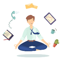 Icône baromètre social